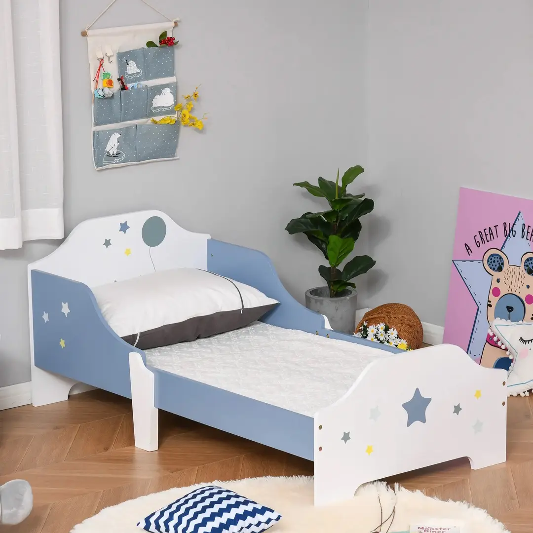 Детская кровать Homcom 311-021 (Blue/White)
