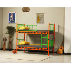 Pat suprapus Magnusplus Carme 90x200 (Orange/Green)