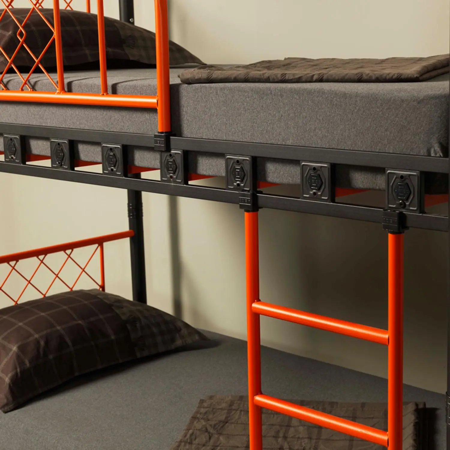 Pat suprapus Magnusplus Metis 90x200 (Black/Orange)