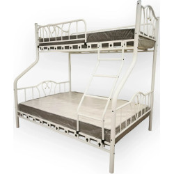 Двухъярусная кровать Magnusplus Orkide Triple 90x200/140x200 (White) Thumb