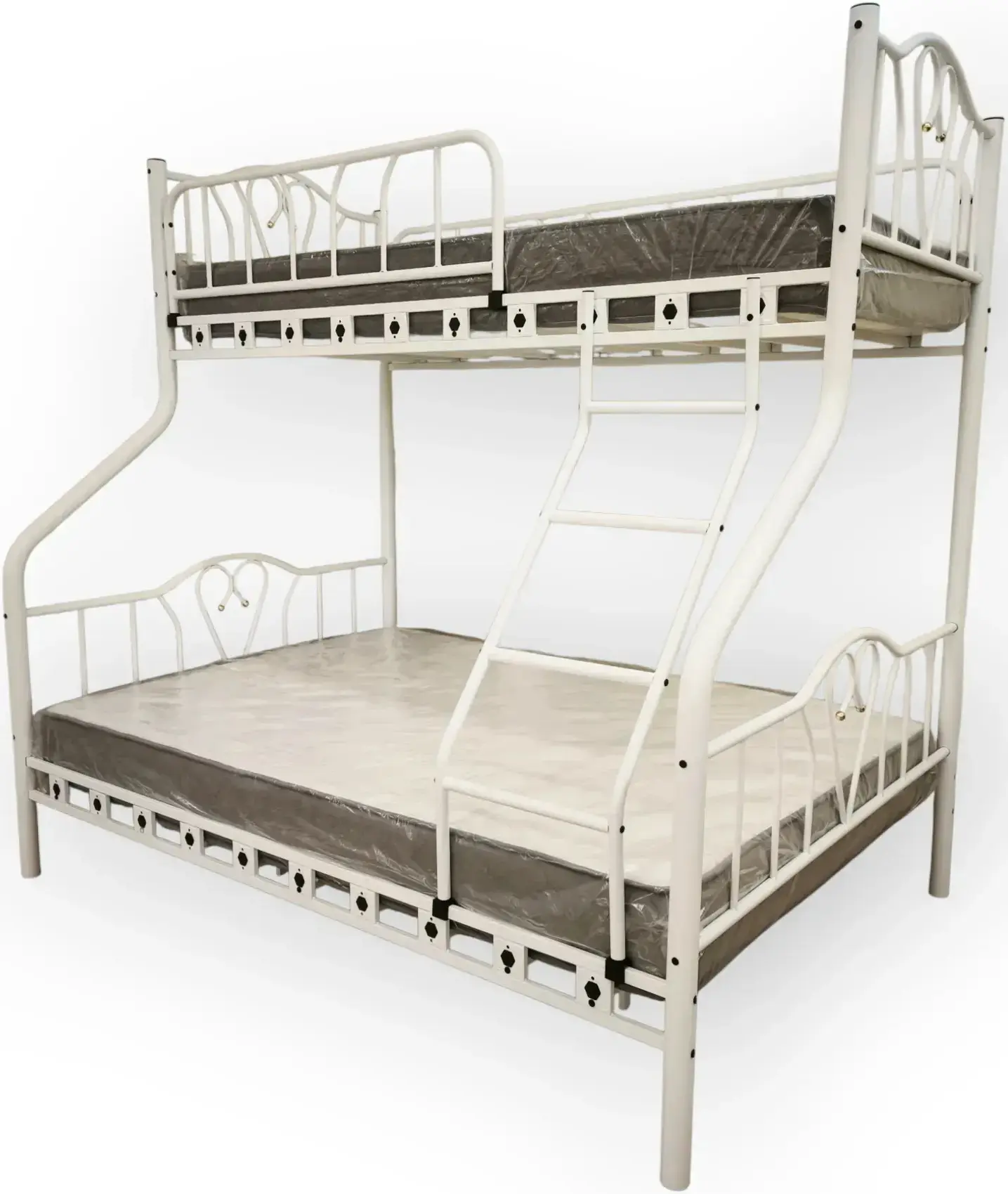 Двухъярусная кровать Magnusplus Orkide Triple 90x200/140x200 (White)