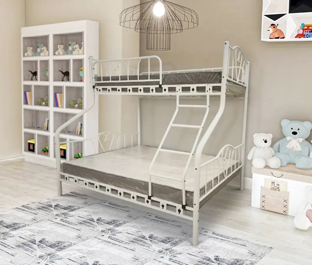 Двухъярусная кровать Magnusplus Orkide Triple 90x200/140x200 (White)