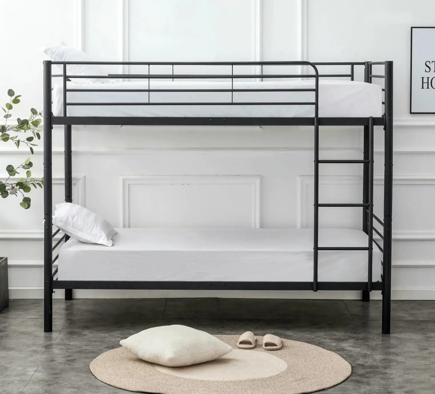 Pat suprapus Mebel Elite Rodez 90x200 (Black) - 2