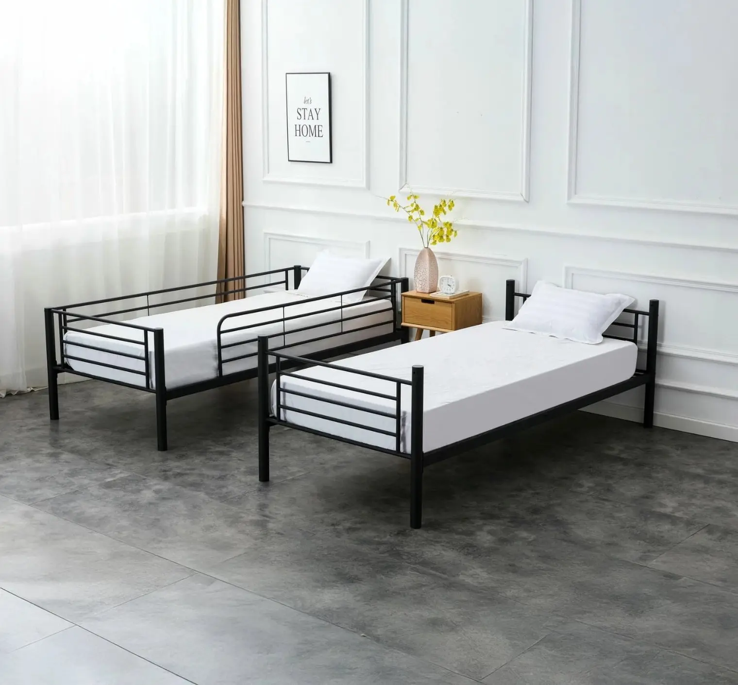 Pat suprapus Mebel Elite Rodez 90x200 (Black) - 3