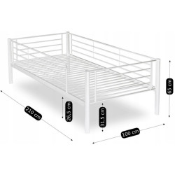 Pat suprapus Mebel Elite Rodez 90x200 (White) Thumb