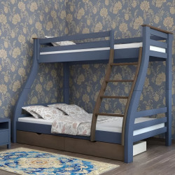 Двухъярусная кровать Mebigrand Alaska 80/120x200 Thumb