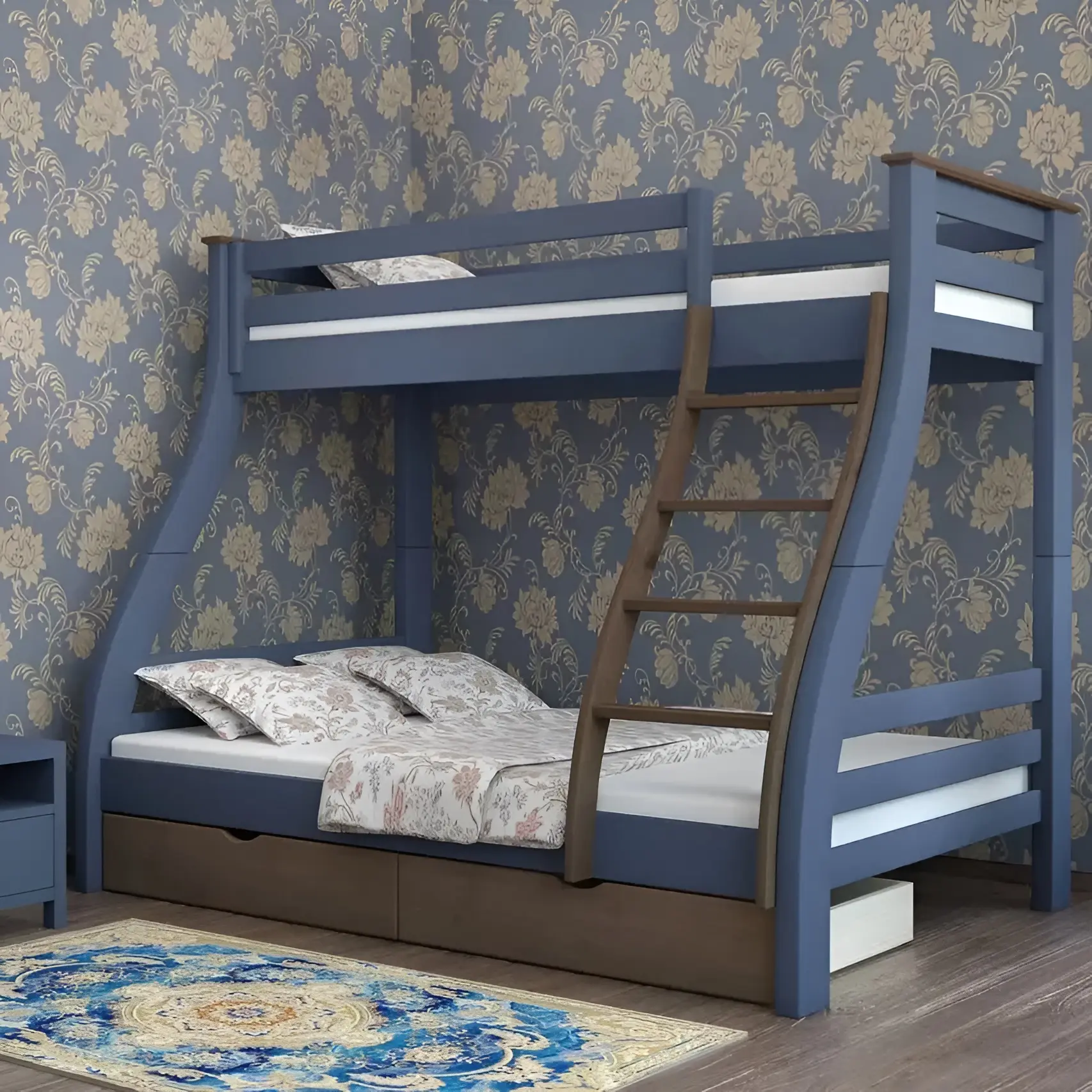 Двухъярусная кровать Mebigrand Alaska 80/120x200 - 2