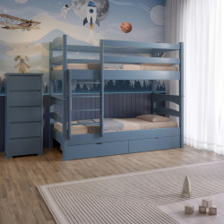 Двухъярусная кровать Mebigrand Cicago Mini 90x200 Thumb