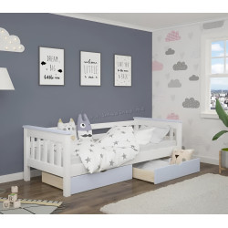 Pat Mebigrand Scandinavia Little 2 80x190 (White/Blue)