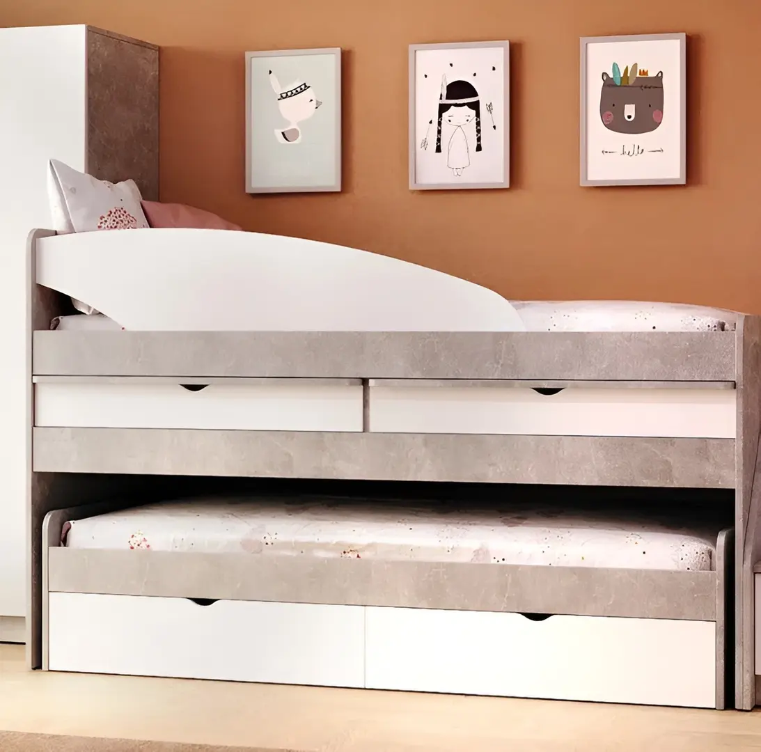 Pat МЛ-Мебель Yunior 10 80х190cm (Atelier Light/White)
