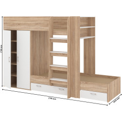 Pat suprapus Пехотин Nemo (Sonoma Oak/White) Thumb