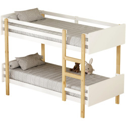 Pat suprapus Tempo Kondela Damla 90x200 (Oak/White) Thumb