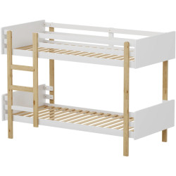 Pat suprapus Tempo Kondela Damla 90x200 (Oak/White) Thumb
