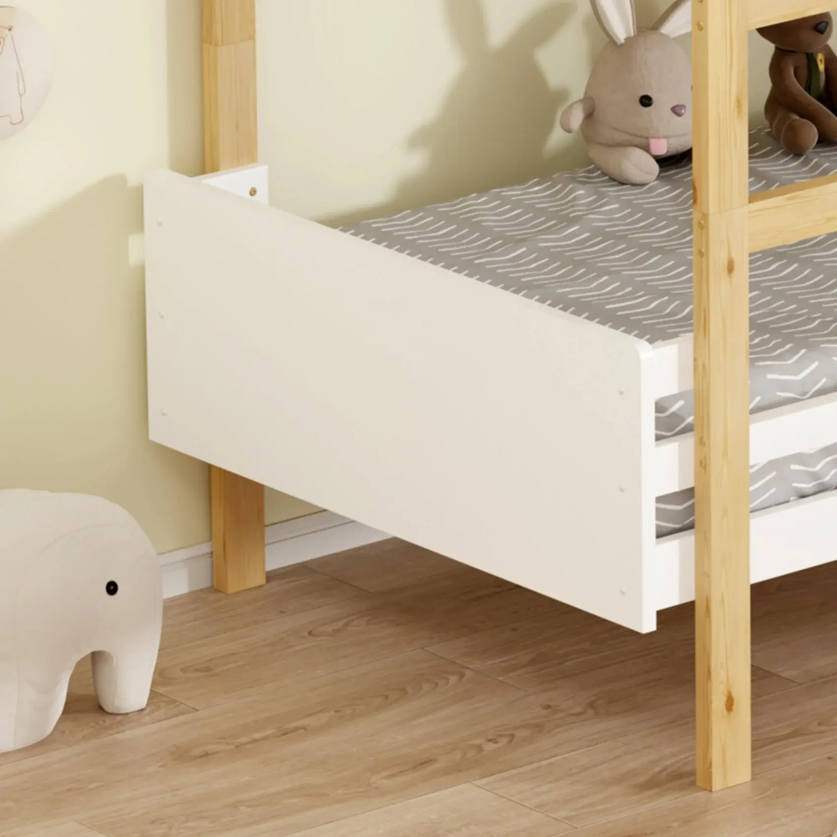 Pat suprapus Tempo Kondela Damla 90x200 (Oak/White) - 7