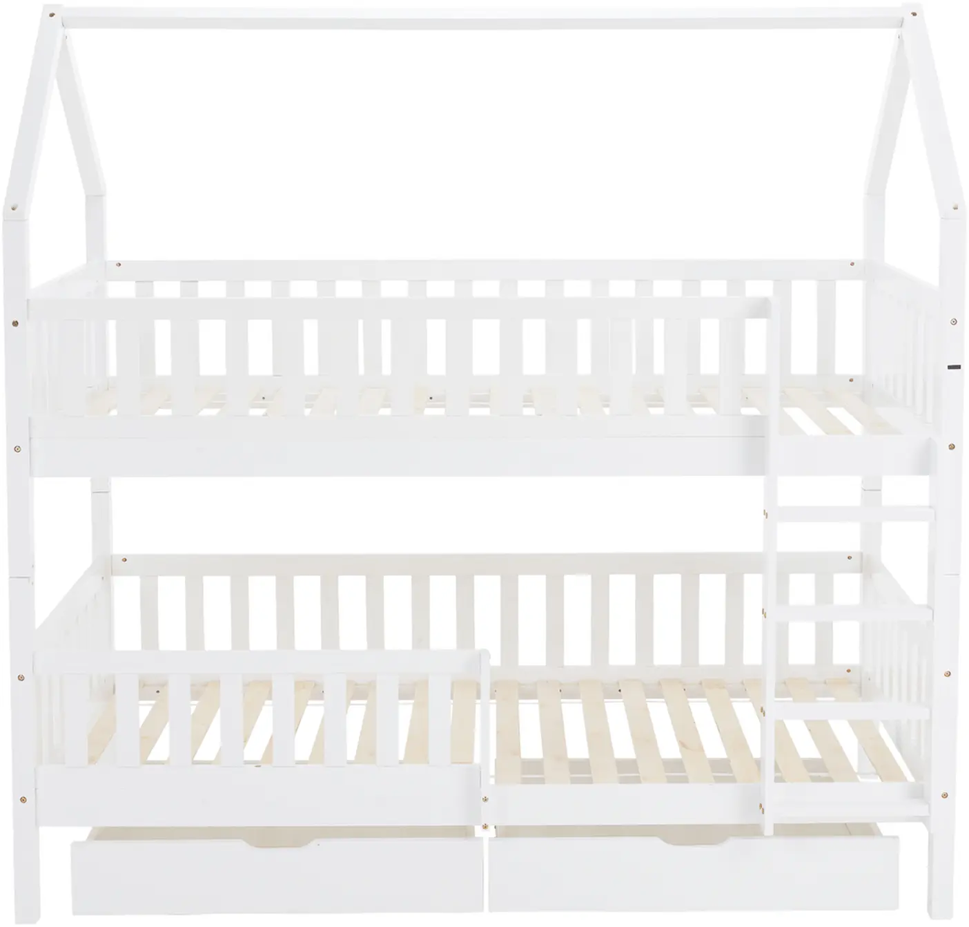 Двухъярусная кровать Tempo Kondela Venita Typ 2 (White)