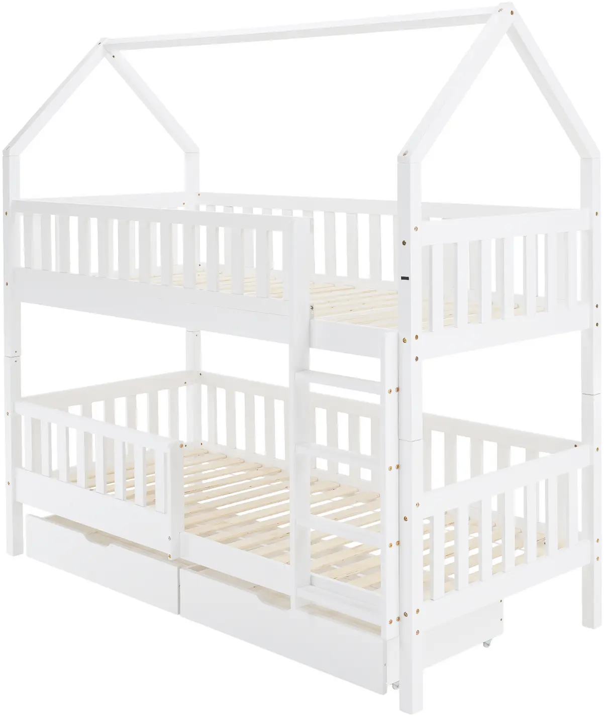 Двухъярусная кровать Tempo Kondela Venita Typ 2 (White)