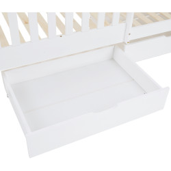 Двухъярусная кровать Tempo Kondela Venita Typ 2 (White) Thumb