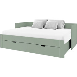 Pat extensibil Tempo Kondela Antony 90/180x200 (Green) Thumb