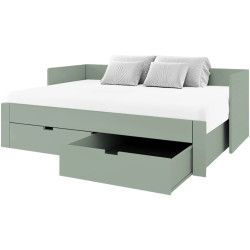 Pat extensibil Tempo Kondela Antony 90/180x200 (Green) Thumb