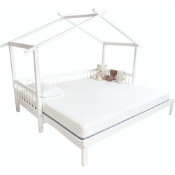 Pat extensibil Tempo Kondela Kesio 90/180x200 (White) Thumb