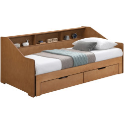 Кровать раздвижная Tempo Kondela Moneta 90/180x200 (Oak) Thumb