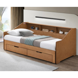 Кровать раздвижная Tempo Kondela Moneta 90/180x200 (Oak)