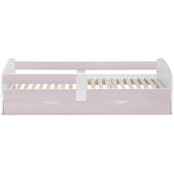 Кровать Tempo Kondela Cocolino 80x160 (White/Pink) Thumb