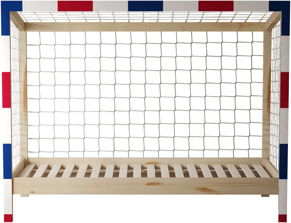 Pat Tempo Kondela Futal 90x200 (Natural/Multicolor)