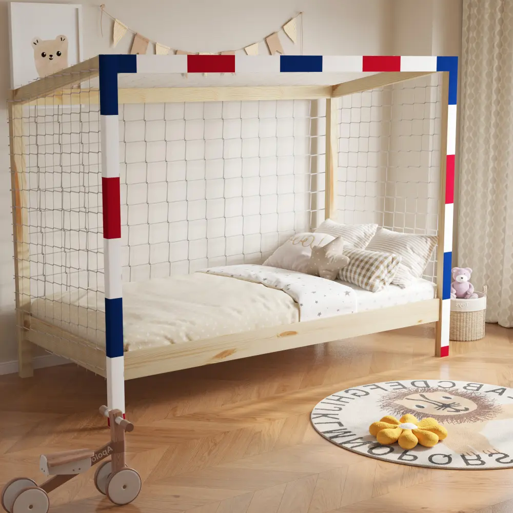 Pat Tempo Kondela Futal 90x200 (Natural/Multicolor)