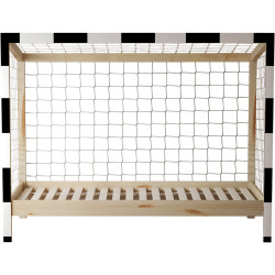 Pat Tempo Kondela Futal 90x200 (Natural/White/Black) Thumb