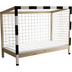 Pat Tempo Kondela Futal 90x200 (Natural/White/Black) Thumb