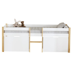Pat Tempo Kondela Juna 90x200 (Oak/White) Thumb