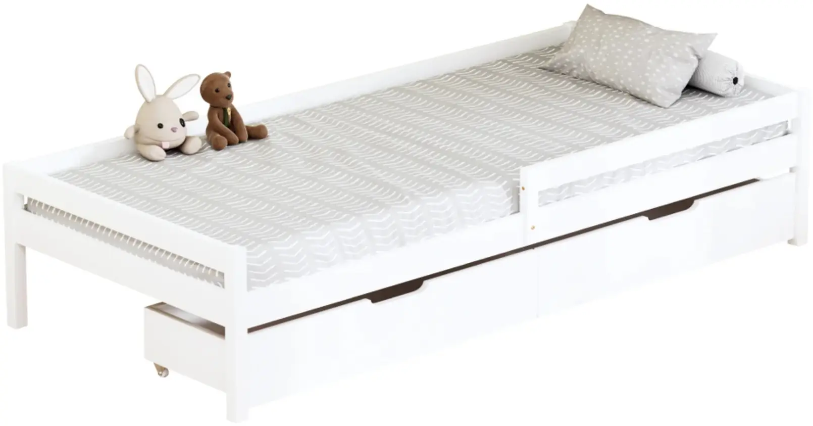 Pat Tempo Kondela Mix New 90x200 (White) - 3