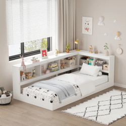 Pat Tempo Kondela Tosia 90x200 (White)
