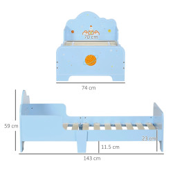 Детская кровать Zonekiz 313-003V00BU (Light Blue) Thumb