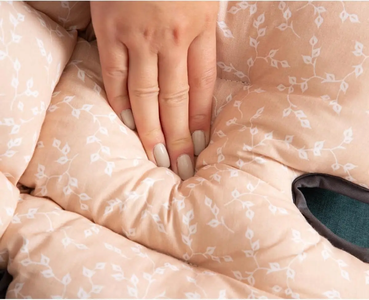 Матрас для коляски BabyJem ART 507 (Salmon Flower) - 2