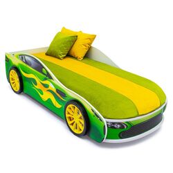 Husa pentru saltea Бельмарко Bondmobil 70x170 (Green/Yellow)