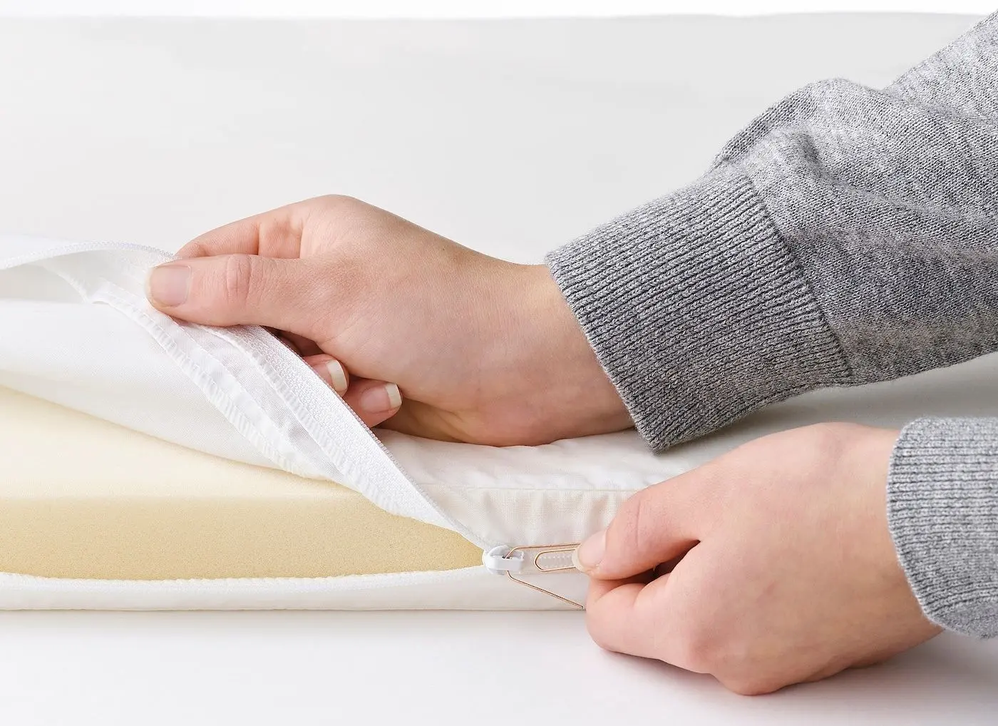 Saltea pentru copii Ikea Alskvard 40x73x3.5 (Alb)