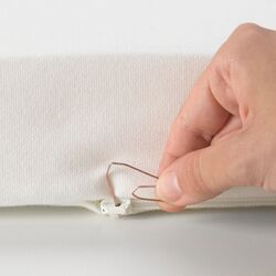 Saltea pentru copii Ikea Pelleplutt 60x120x6 (Alb) Thumb