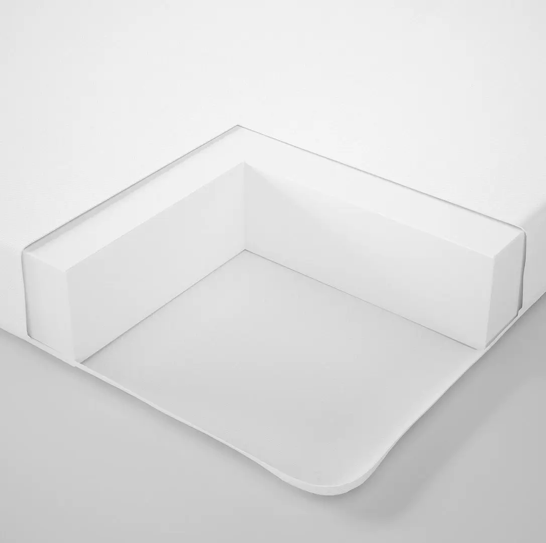 Saltea pentru copii Ikea Pelleplutt 60x120x6 (Alb)