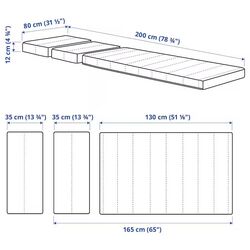 Saltea Ikea Innerlig 80x200 (Alb) Thumb