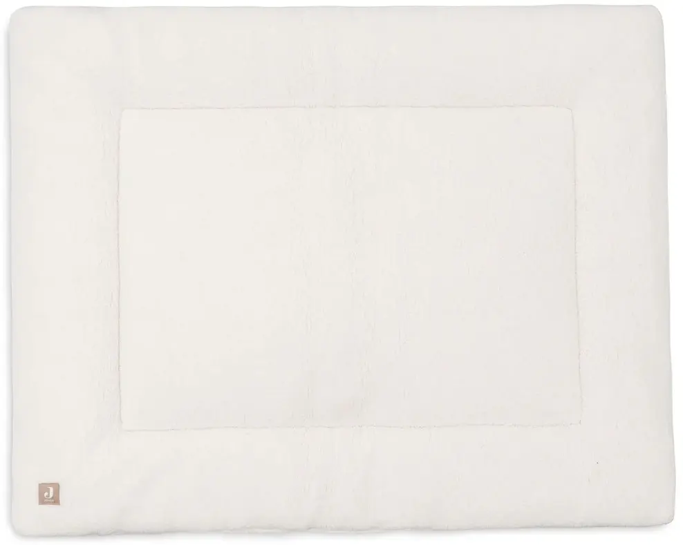 Матрас для манежа Jollein Cloudy Rib 100x100cm (Oatmeal) - 2