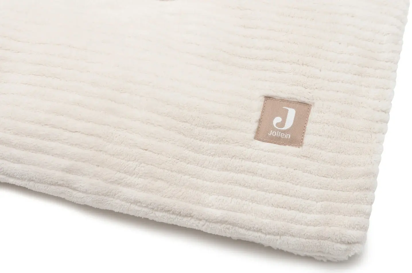Матрас для манежа Jollein Cloudy Rib 100x100cm (Oatmeal) - 3