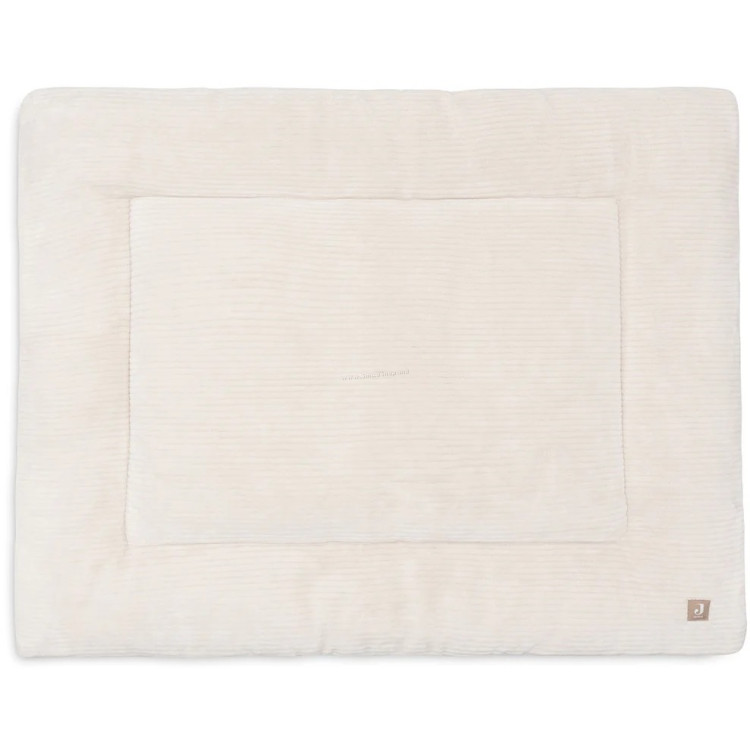Saltea pentru tarc Jollein Cloudy Rib 100x100cm (Oatmeal)