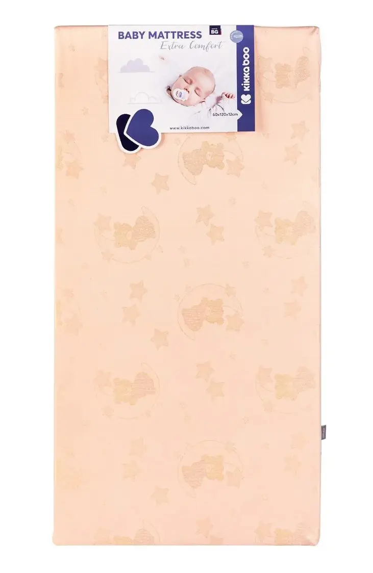 Saltea pentru copii Kikka Boo Extra Comfort Bear Pink 120x60 (12cm) - 2