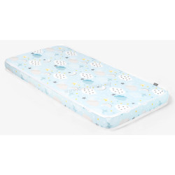 Saltea pentru copii Kikka Boo Fantasia Clouds Blue 120x60 (9cm)