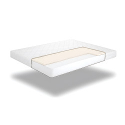 Saltea pentru copii Kikka Boo Fantasia Plus Stars Beige 120x60 (8cm) Thumb