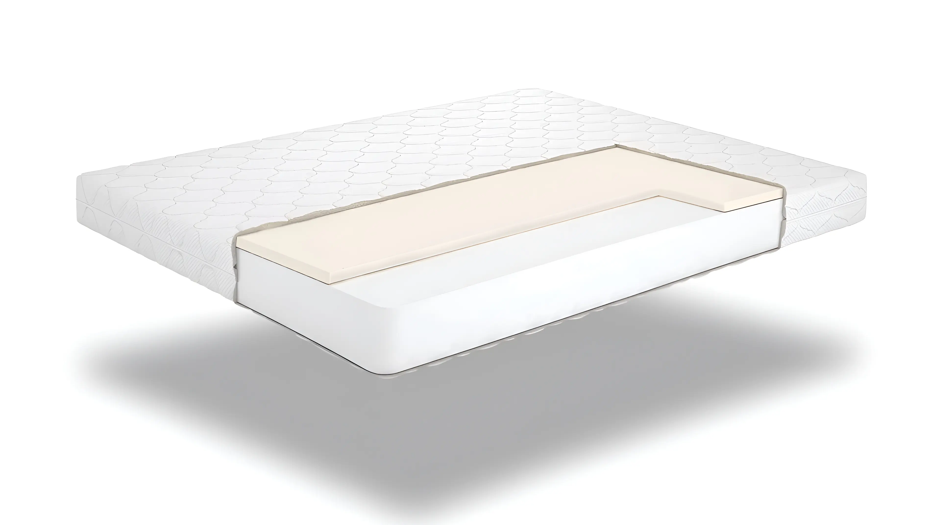 Saltea pentru copii Kikka Boo Fantasia Plus Stars Beige 120x60 (8cm)