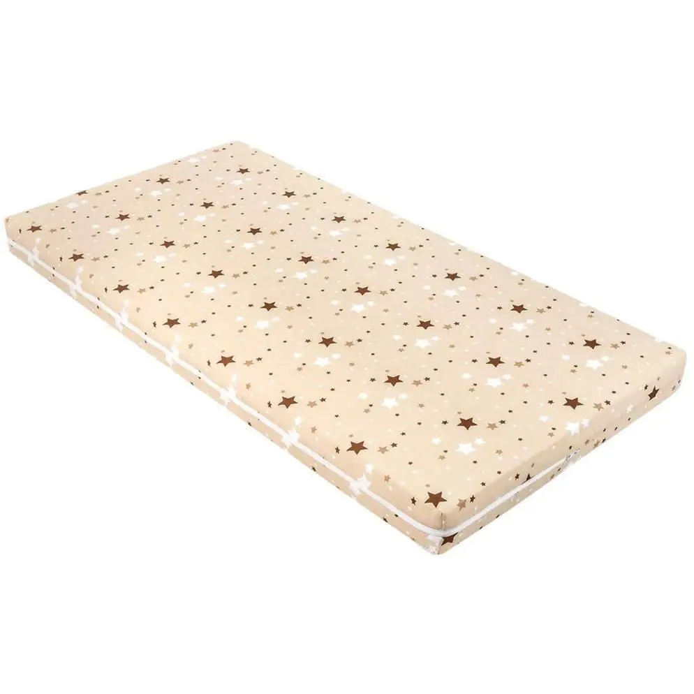 Saltea pentru copii Kikka Boo Fantasia Plus Stars Beige 120x60 (8cm)