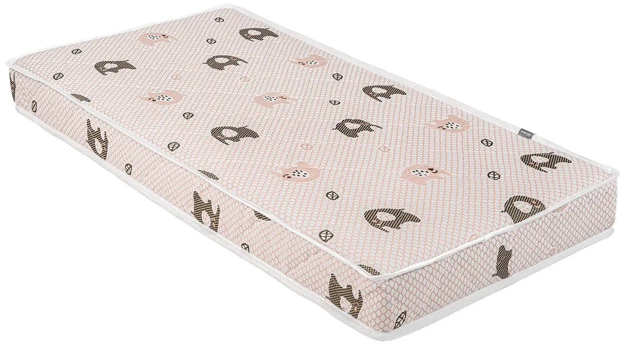 Saltea pentru copii Kikka Boo Memory Comfort Elephants Green 120x60 (12cm)